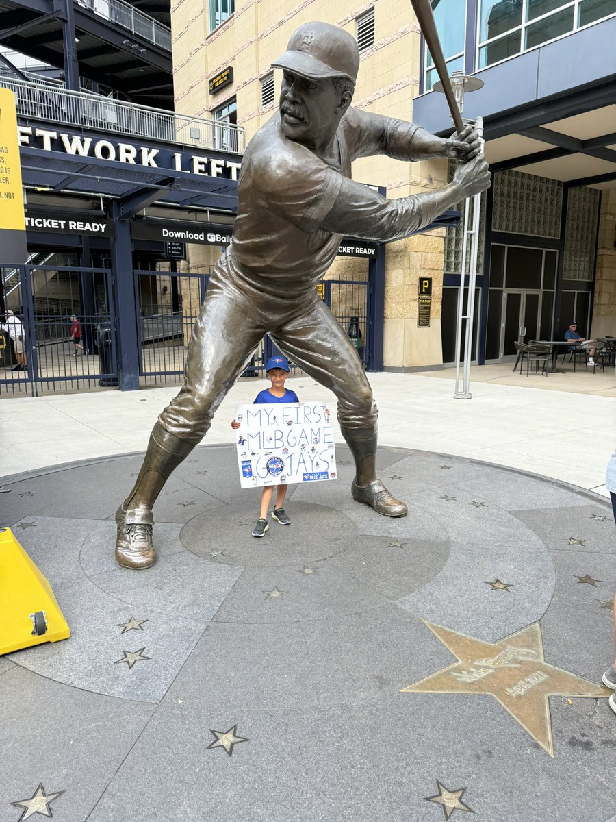 His first MLB game <a href="/BlueJays/">Toronto Blue Jays</a> !