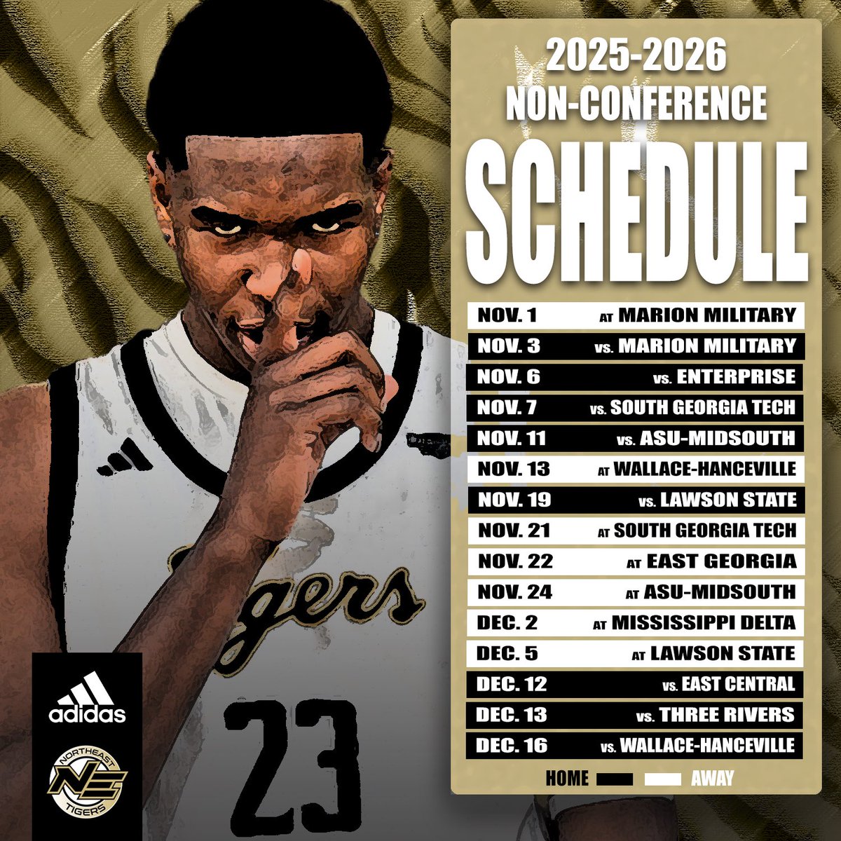 NEMCCMen'sBasketball (@nemccbasketball) on Twitter photo 🚨🚨<a href="/NEMCCBasketball/">NEMCCMen'sBasketball</a> 🚨🚨 Non-conference schedule 👀
👉 Visit nemcc.edu to stay updated on the 2025-26 Men’s Basketball 🏀 🚨🚨<a href="/NEMCCBasketball/">NEMCCMen'sBasketball</a> 🚨🚨 Non-conference schedule 👀
👉 Visit nemcc.edu to stay updated on the 2025-26 Men’s Basketball 🏀