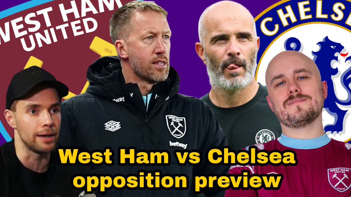 Charlie Patrick (@charliepatrick0) on Twitter photo Opposition preview with <a href="/TheLawless/">Dan Lawless ⚒</a> <a href="/westhamfantv/">West Ham Fan TV</a> 👇
Watch here: youtu.be/bdYKjjvgvLY?si… Opposition preview with <a href="/TheLawless/">Dan Lawless ⚒</a> <a href="/westhamfantv/">West Ham Fan TV</a> 👇
Watch here: youtu.be/bdYKjjvgvLY?si…