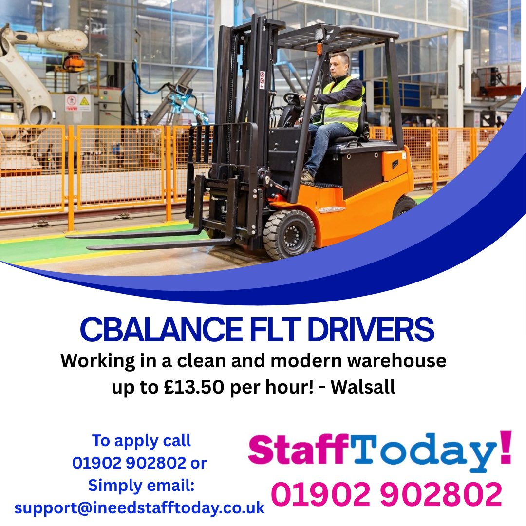 Urgently required Walsall!