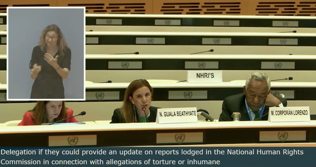 International Disability Alliance (IDA) (@ida_crpd_forum) on Twitter photo <a href="/UNHumanRights/">UN Human Rights</a> <a href="/UN/">United Nations</a> <a href="/GDS_Disability/">Global Disability Summit</a> #CRPD33 Ms Natalia Guala Beathyate, CRPD member and TF member, asked #Maldives 🇲🇻 whether migrants with disabilities, whether they acquired their impairment before arrival or while in the country (for example in employment), can access disability support services. She also asked <a href="/UNHumanRights/">UN Human Rights</a> <a href="/UN/">United Nations</a> <a href="/GDS_Disability/">Global Disability Summit</a> #CRPD33 Ms Natalia Guala Beathyate, CRPD member and TF member, asked #Maldives 🇲🇻 whether migrants with disabilities, whether they acquired their impairment before arrival or while in the country (for example in employment), can access disability support services. She also asked