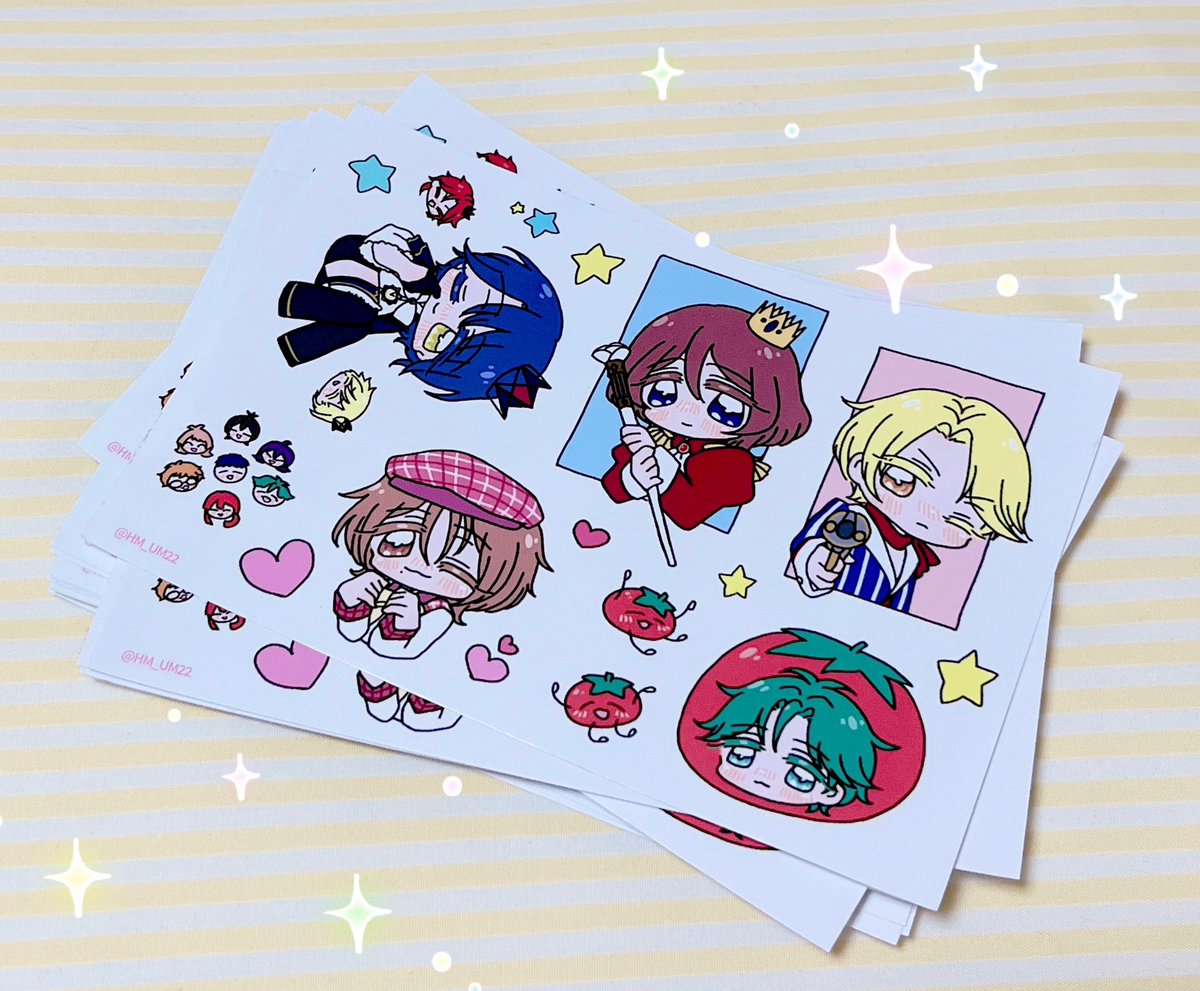 우리 거대아기곰도리 미나토의 생일을 맞이하여,,, 전에 배포했던 스티커를 나눔합니다 (  › ·̮ ‹  )🩵

요트윗에 흔적남겨주시는 다섯분께 2장씩 보내드립니다! 사이즈는 엽서정도의 크기입니다~ 반택으로 보내드려요 ꒰ ⸝⸝ɞ̴̶̷ ·̮ ɞ̴̶̷⸝⸝꒱