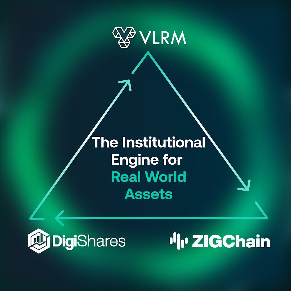 This is only the beginning 🚀 Excited to kick off our journey with <a href="/ZIGChain/">ZIGChain</a> and <a href="/DigiSharesDK/">DigiShares</a>. Huge thanks to <a href="/ahm3dzig/">Ahmed</a> , <a href="/ARafayGadit/">Abdul Rafay Gadit</a>, <a href="/clausskaaning/">Claus Skaaning</a> &amp; <a href="/MarkTokuti/">Mark Tokuti</a> for making it possible!

<a href="/ValereumPLC/">Valereum PLC</a> #VLRM 🚀