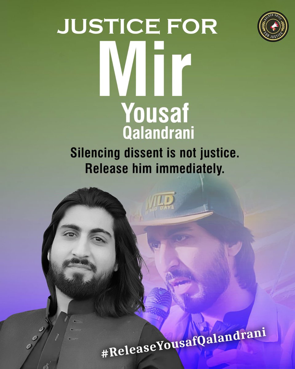 Forcibly disappearing entire families is not security ،it is collective punishment. The Qalandrani family has paid the price for being Baloch for over 15 years. 

End this cycle of impunity ! 

End the Enforced disappearances!

End the Collective Punishment!