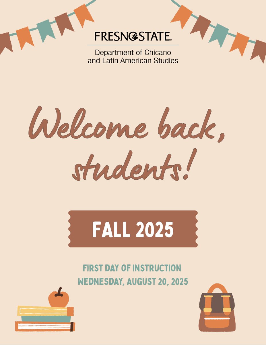 Fresno State Dept of CLAS tweet media
