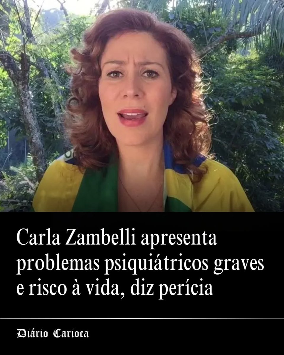 Pois é: poderia estar aqui,  numa prisão perto de seus familiares...
Força,  guerreira! 🖕🏿