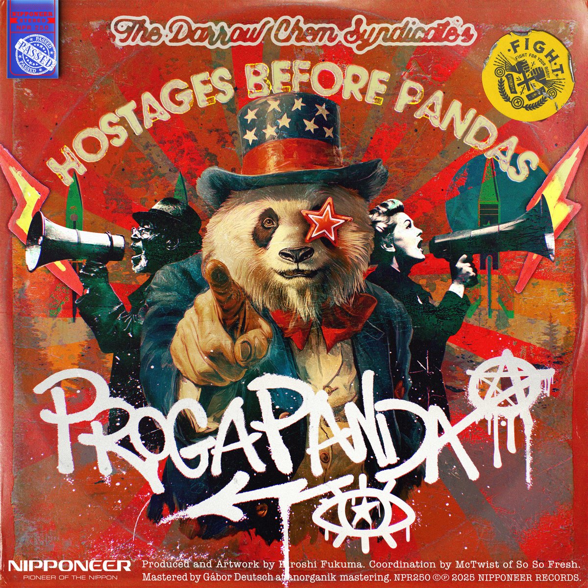 🐼 PROGAPANDA: HOSTAGES BEFORE PANDAS 🐼
Power wears a mask of kindness.
Mascots become diplomatic currency.
Cages cross oceans, smiles disguise chains.

No soundtrack for neutrality —
just beats that cut deeper than speeches.

#Progapanda #HostagesBeforePandas #Breakbeat