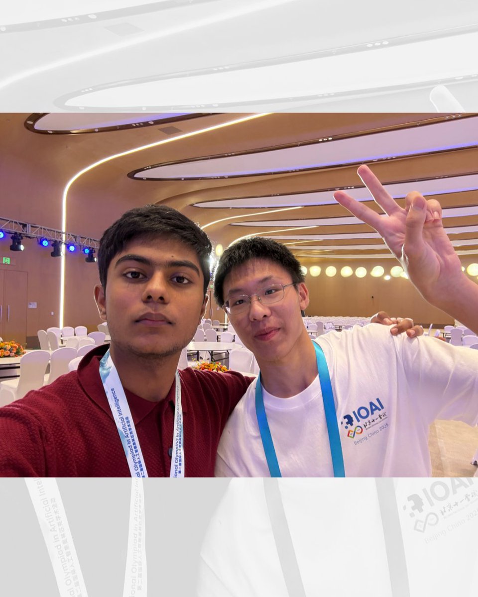 A moment of pride for us!
 Our Grade 10 student, Himaneesh, has won the Bronze Medal at the International Olympiad in Artificial Intelligence (IOAI) 2025 in Beijing, becoming the youngest Olympian and medallist from India at just 14 years old!
#IOAI2025 #ibschool