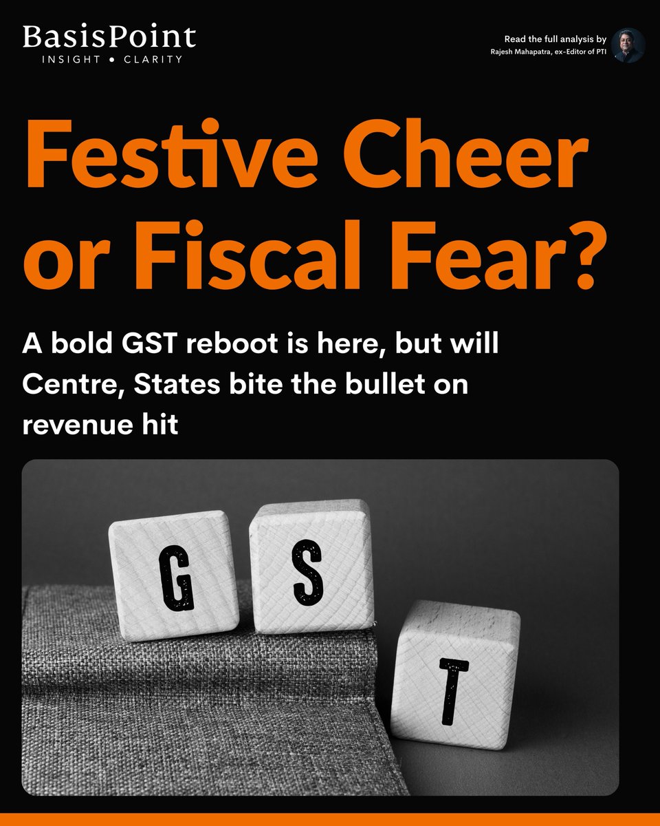 On Independence Day, the government promised GST reforms big enough to spark Diwali cheer. Sensex and Nifty surged in hope.

Yet studies show passthrough is patchy, companies often pocket gains, and states may not fall in line. The reboot may test India’s federal and fiscal