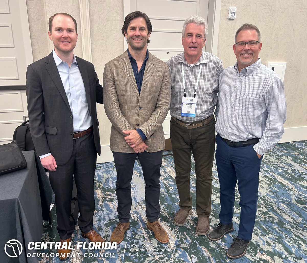 The CFDC was honored to again attend the Polk County breakfast at the @flcities Annual Conference this year in Orlando! We are grateful for the outstanding group of municipal leaders making Polk County Florida’s Best Place for Business.