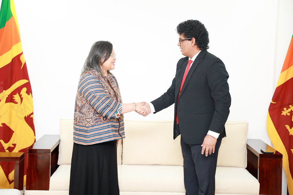 On 11 Aug, I paid a courtesy call on Hon. Wasantha Samarasinghe to strengthen trade and investment ties, support the negotiation of the ISL PTA, and explore opportunities in sectors like textiles, critical minerals, coconut, fertilizers, and many more.