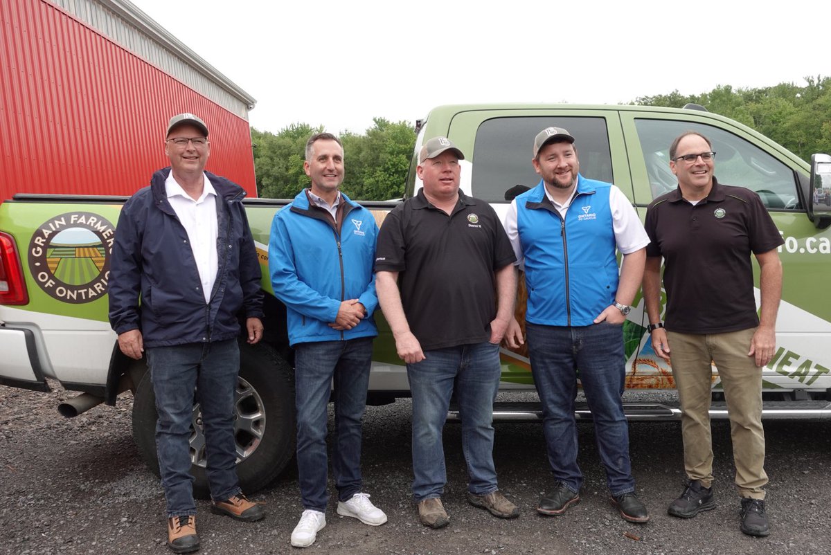 Grain Farmers of Ontario (@grainfarmers) on Twitter photo Thank you Minister <a href="/TrevorJonesCKL/">Trevor Jones</a>, <a href="/ricbresee_mpp/">Ric Bresee Hastings Lennox & Addington</a>, and <a href="/tylerallsoppPC/">Tyler Allsopp</a> for taking the time to visit <a href="/feedn4kids/">Jeff Harrison</a> farm today to learn about how the drought is impacting Ontarioβs grain farmers. Thank you Minister <a href="/TrevorJonesCKL/">Trevor Jones</a>, <a href="/ricbresee_mpp/">Ric Bresee Hastings Lennox & Addington</a>, and <a href="/tylerallsoppPC/">Tyler Allsopp</a> for taking the time to visit <a href="/feedn4kids/">Jeff Harrison</a> farm today to learn about how the drought is impacting Ontarioβs grain farmers.