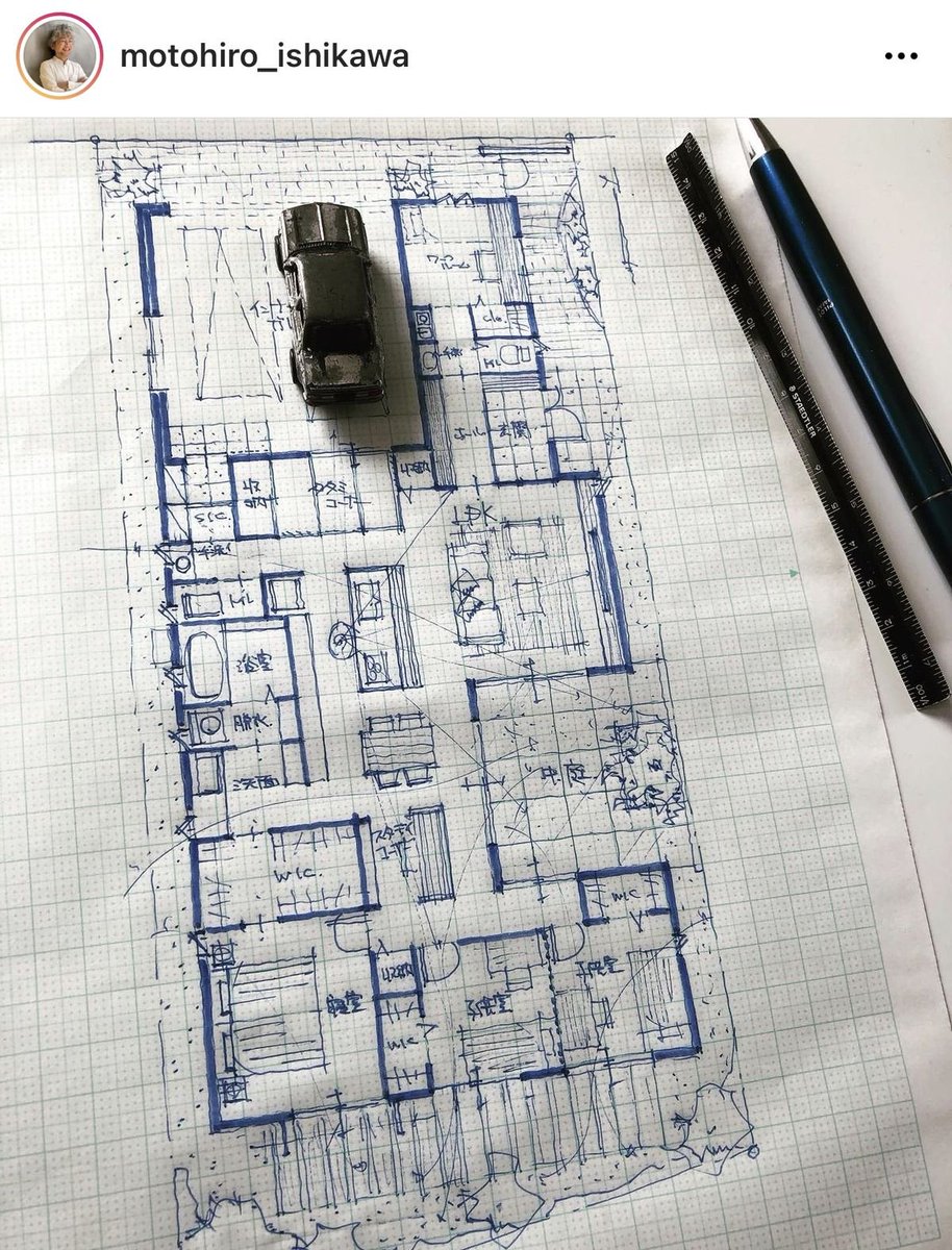 arcpresentation's tweet photo. Architectural floor plan sketch https://t.co/ufoIYzytw1