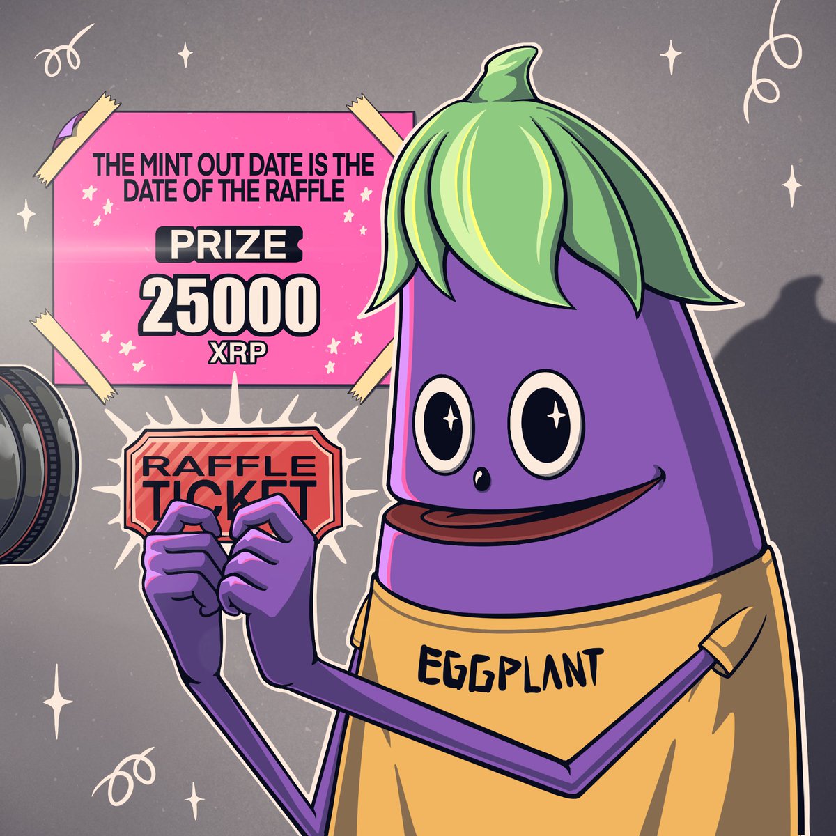 JPEGTribe (@jpegtribe) on Twitter photo 🚨 $XRP GIVEAWAY COLLAB 🚨
EggplantXRPL will give 5 XRP to the winner!
To enter:
✅️ Follow <a href="/EggplantXRPL/">EGGPLANT NFT</a> & <a href="/XRPForex/">FOREX ARMY NFT</a>
✅️ Like & RT
✅️ Tag 3 friends
Ends in 24hrs. Winners DM'd! #XRPArmy #XRP 🚨 $XRP GIVEAWAY COLLAB 🚨
EggplantXRPL will give 5 XRP to the winner!
To enter:
✅️ Follow <a href="/EggplantXRPL/">EGGPLANT NFT</a> & <a href="/XRPForex/">FOREX ARMY NFT</a>
✅️ Like & RT
✅️ Tag 3 friends
Ends in 24hrs. Winners DM'd! #XRPArmy #XRP