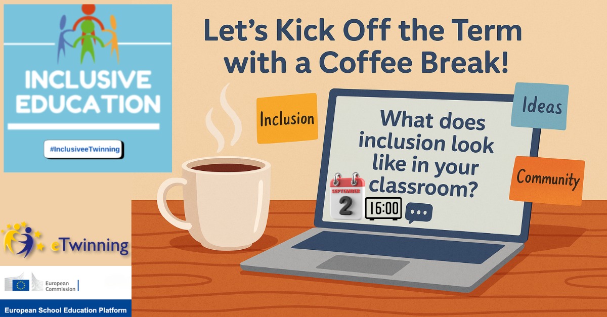 📷 Let’s Kick Off the Term with some Inclusive Education featured group´s fun! To start the new term on the right foot!: school-education.ec.europa.eu/en/etwinning/g…