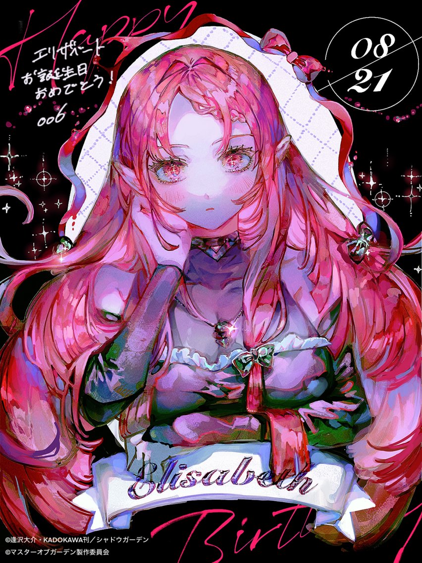 誕生日イラスト公開！】 本日8/21はエリザベートの誕生日です！ 誕生日