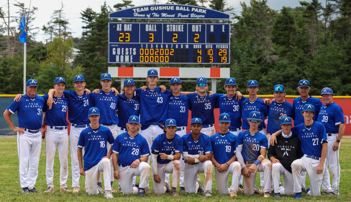 Team Alberta take 5th at the 2025 Canada Summer Games in St John's, NL