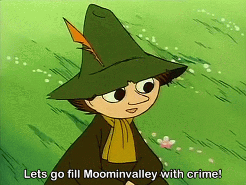 Moominvalley and the blockchain have a lot in common

Crime