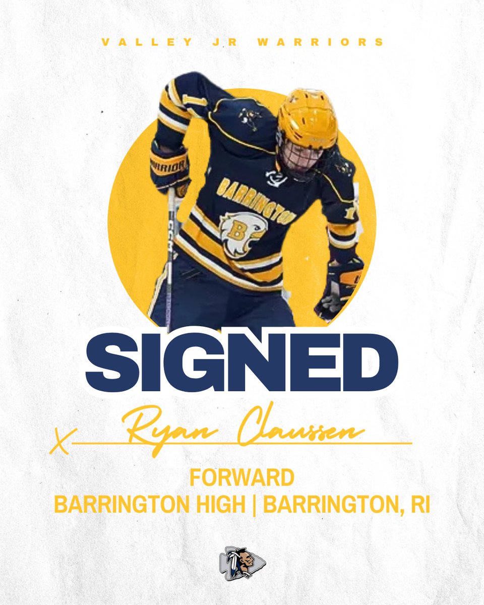 🚨 SIGNING ALERT 🚨
We’re excited to welcome Ryan Claussen to the Warriors!

Claussen is a strong competitor and a powerful forward with a heavy shot.
