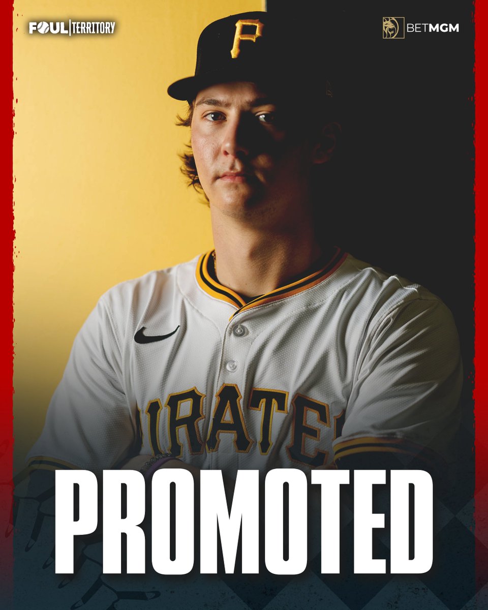 FoulTerritoryTV's tweet image. The Pirates are calling up Bubba Chandler, per @_NoahHiles.