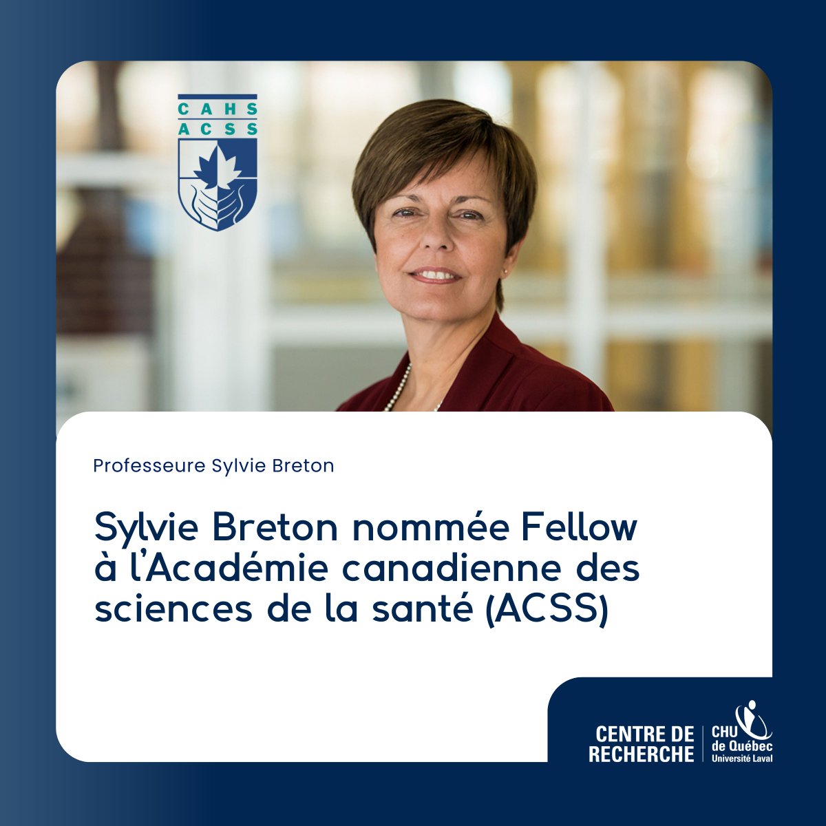 Centre de recherche du CHU de Qc-Université Laval tweet media