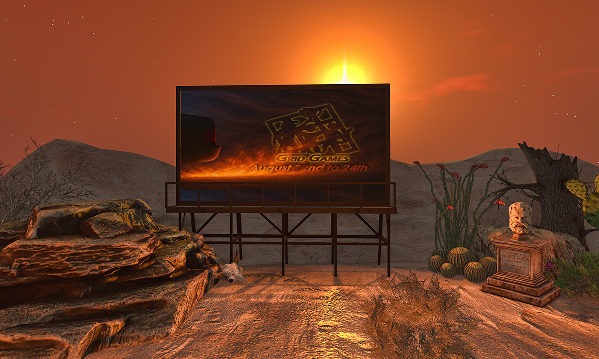 The Grid Games Championship in Second Life runs from August 22 to 24 with an exciting lineup of competitions and celebrations. From the opening ceremony to matches and tournaments across a variety of sports, the entire weekend is packed with action.

Spectators can enjoy cheering