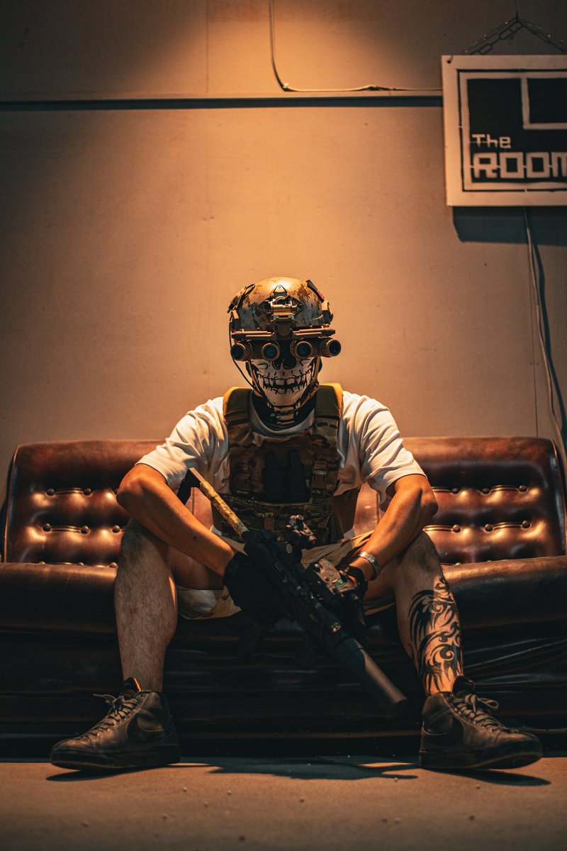 #構えてないけど猛者感出せ