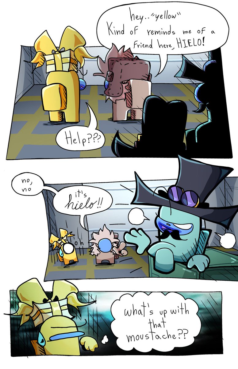 Yellow! stop freaking out at everything challenge!!! Oh.. you lost
#amongusart #amongusOC #AmongUs