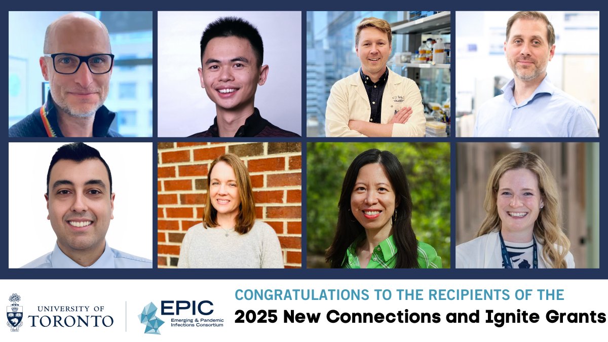UofTEPIC's tweet photo. @UofTEPIC  is excited to announce the recipients of the 2025 EPIC New Connections Grants and 2025 EPIC Ignite Grants. To know more about the awardees and their projects, please visit- https://t.co/L0GbdIt0Db https://t.co/NTNepQpIBp