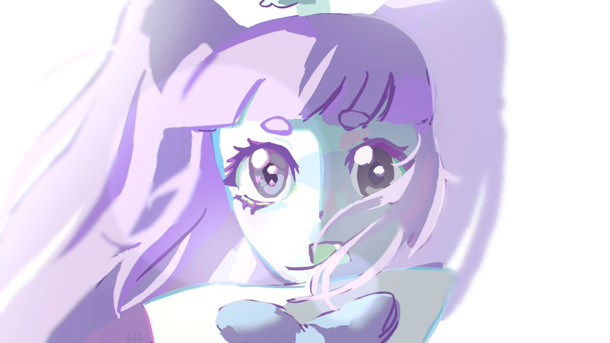 Irene, character by <a href="/vexiggy_/">vex / ziggy</a> !!!🩷💚💜👽
Idk what feelong i was going for with the drawing tbh, well maybe i did, but i forgot😶

#artfight #artfight2025