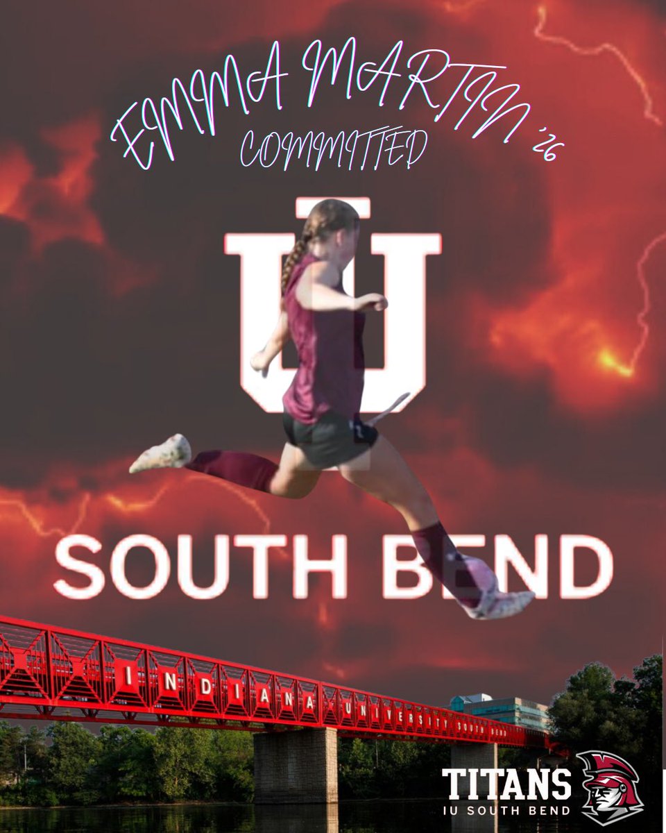 I am so excited and blessed to announce my commitment to further my academic and athletic career at Indiana University South Bend!! I want to give a special thanks to God and my parents for always supporting me, loving me, and pushing me to better myself in every way possible. I