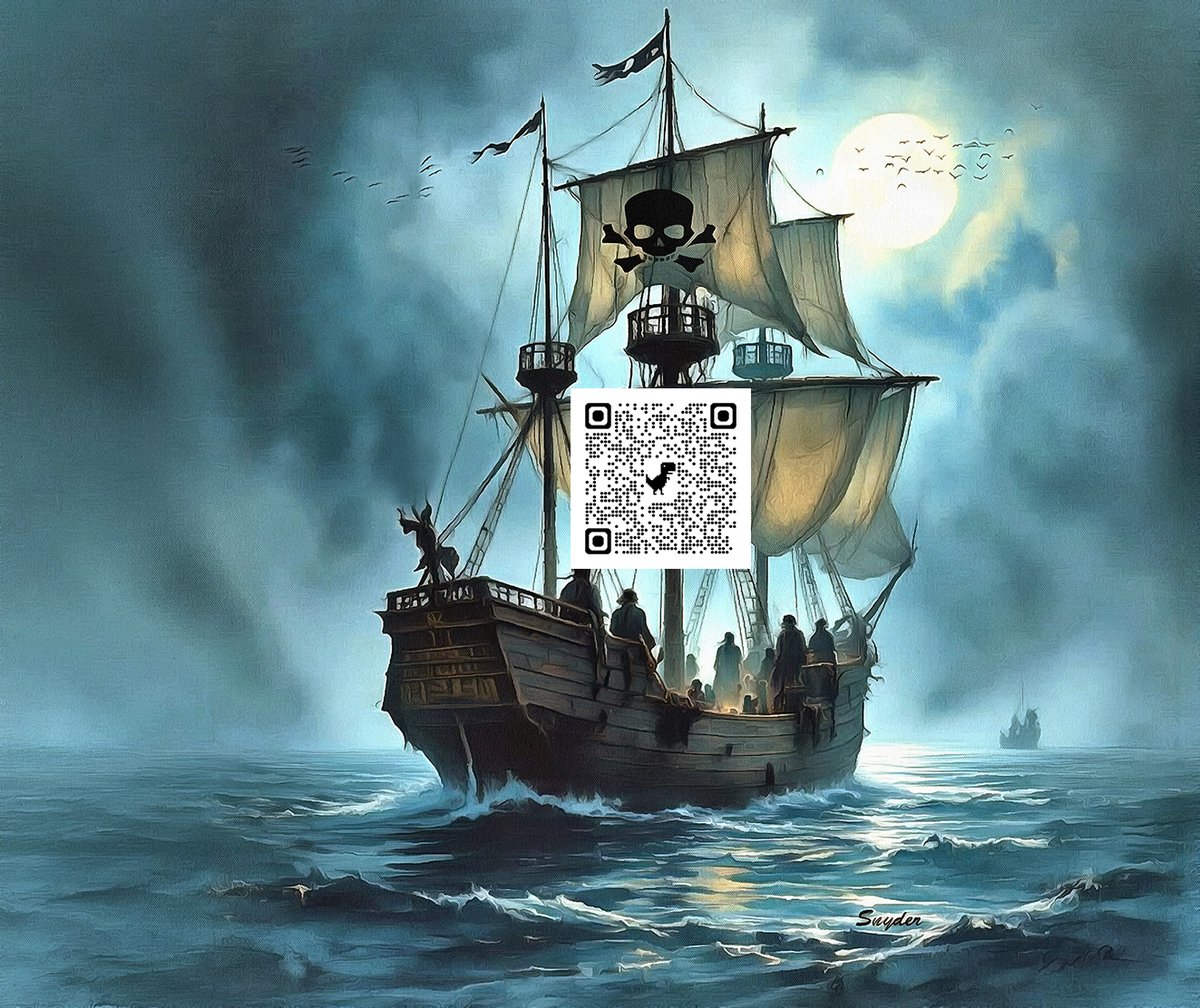 FloydSnyder9's tweet photo. ⚓Moonlight, mist, and menace—Black Bart and the Royal Fortune sails again. ⚓ https://t.co/gfQH3dZ3bg⚓ Own this haunting tribute to pirate legend in a fine art print, capture the thrill of the high seas.⚓ #PirateArt #FineArtPrints #BlackBart #WallArt #ArtForSale #BuyIntoArt https://t.co/HqV200rtn7