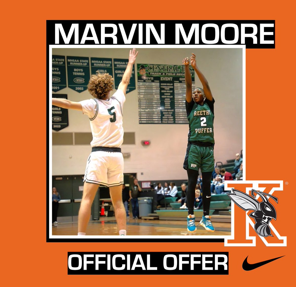 Marvin Moore (@marvinmoore2026) on Twitter photo I’m very blessed to have received an offer to Kalamazoo College to continue my academic and athletic career! Thank you <a href="/CoachGiard/">Nick Giard</a> for the opportunity! I’m very blessed to have received an offer to Kalamazoo College to continue my academic and athletic career! Thank you <a href="/CoachGiard/">Nick Giard</a> for the opportunity!