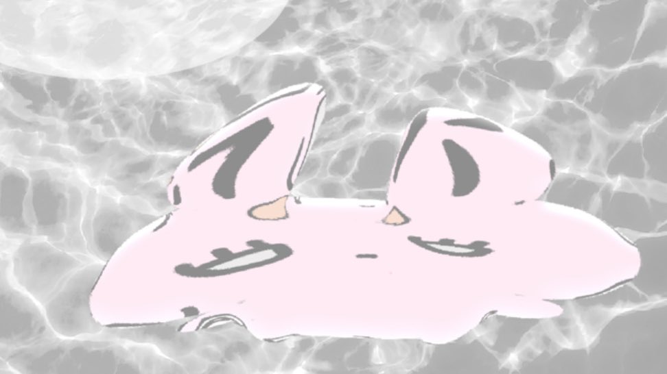 暑くて溶けうさぎ🐇🫠