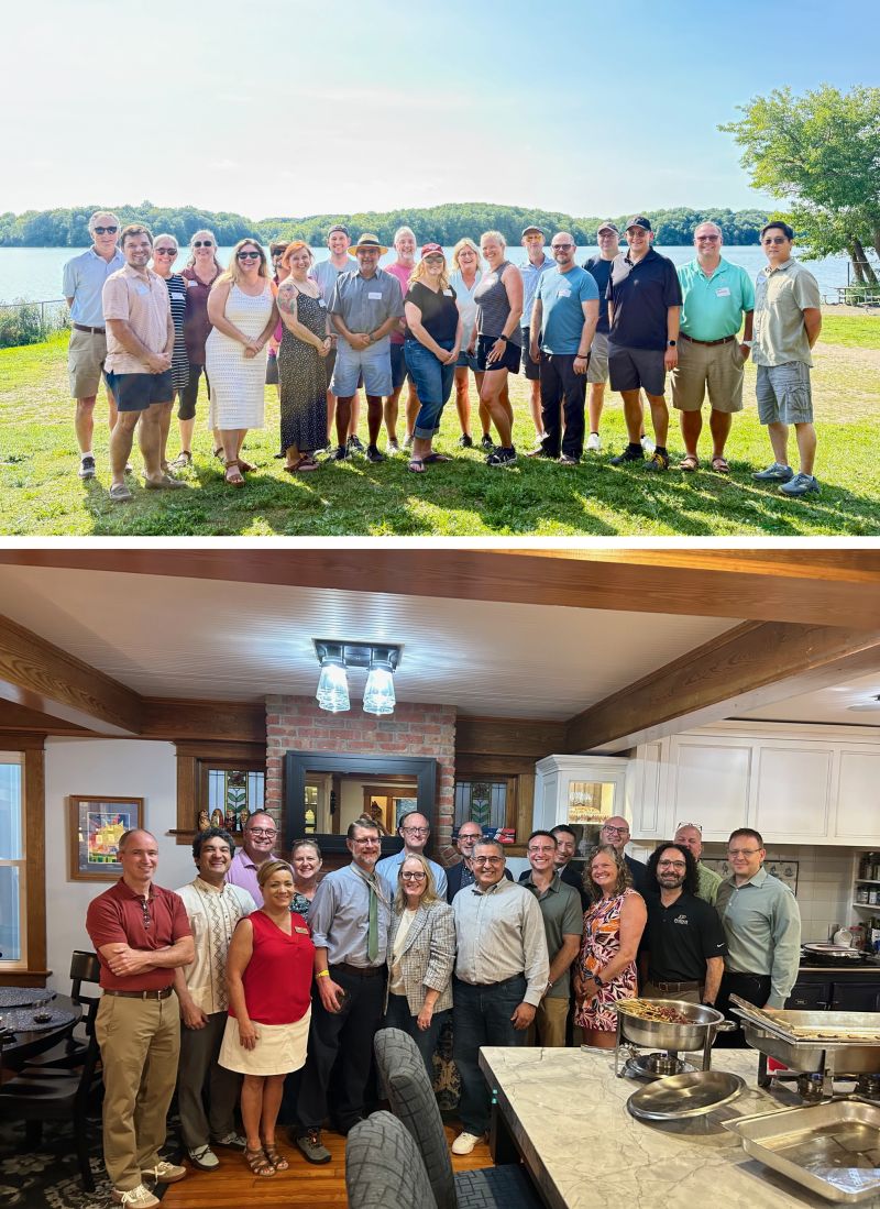 IUICMH's tweet photo. Busy week connecting with MSK leaders across Indiana! We celebrated our NSF Engine grant submission and semi-finalist presentation—first in Indy, then Warsaw. We are continuing to find ways to work together to transform MSK health and technologies.
#MSKimpact https://t.co/fL3Rt8CAhv
