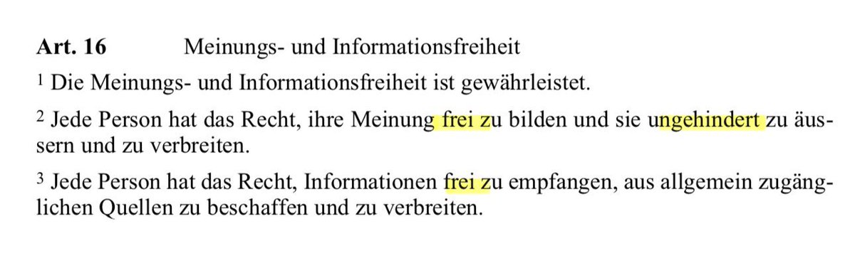 Genau mein Humor:

Überall im Internet errichtet man grundrechtswidrige Ausweiskontrollen und <a href="/dani_graf/">Daniel Graf 🚀</a> spricht davon, die E-ID ermögliche eine „barrierefreie Demokratie“.

Nein zu Barrieren im Netz!

Nein zum E-ID-Gesetz!