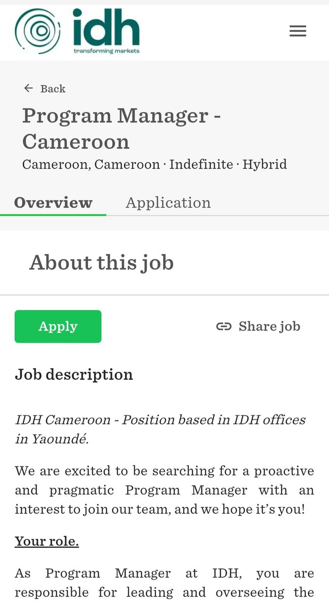 On ne sait jamais, ça peut intéresser quelqu'un dans votre réseau.
<a href="/SonExSlayanceMo/">BlackOrchid</a>
<a href="/ervyn_/">Renee 🥷🏽</a>

stichtingidh.careers.hibob.com/jobs/d5c8e8d3-…