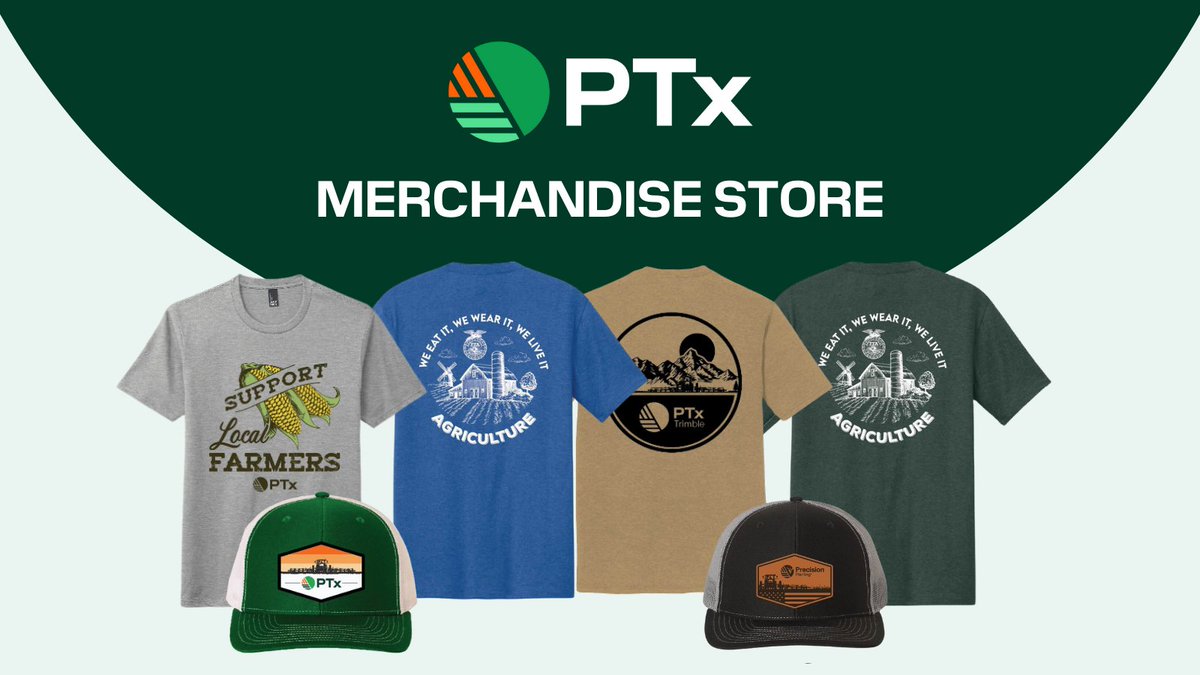 Grab your merch at #fps25  all week long! From hats to graphic tees, we’ve got you covered. Plus, when you snag one of our two FFA shirts, 10% goes right back to the National FFA Organization! Visit us at the PTx booth (#833)  

Ready to plan your visit? » ptxag.com/en/events/farm…