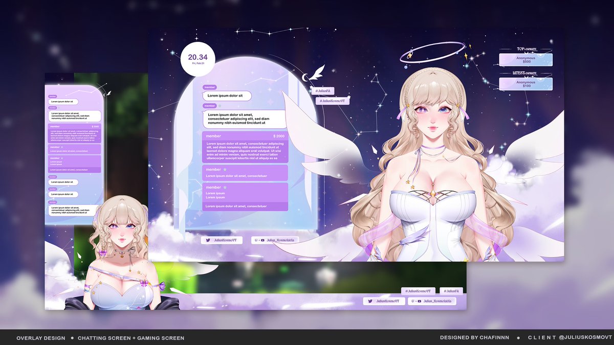 chafinnn's tweet photo. Commission for @JuliusKosmoVT
angel 🪽👼😇
#chafinnncms #Vtuber #VtuberTH #JuliusFA
#Commission #commissionTH #VGenCom https://t.co/n2OwLQr5s6