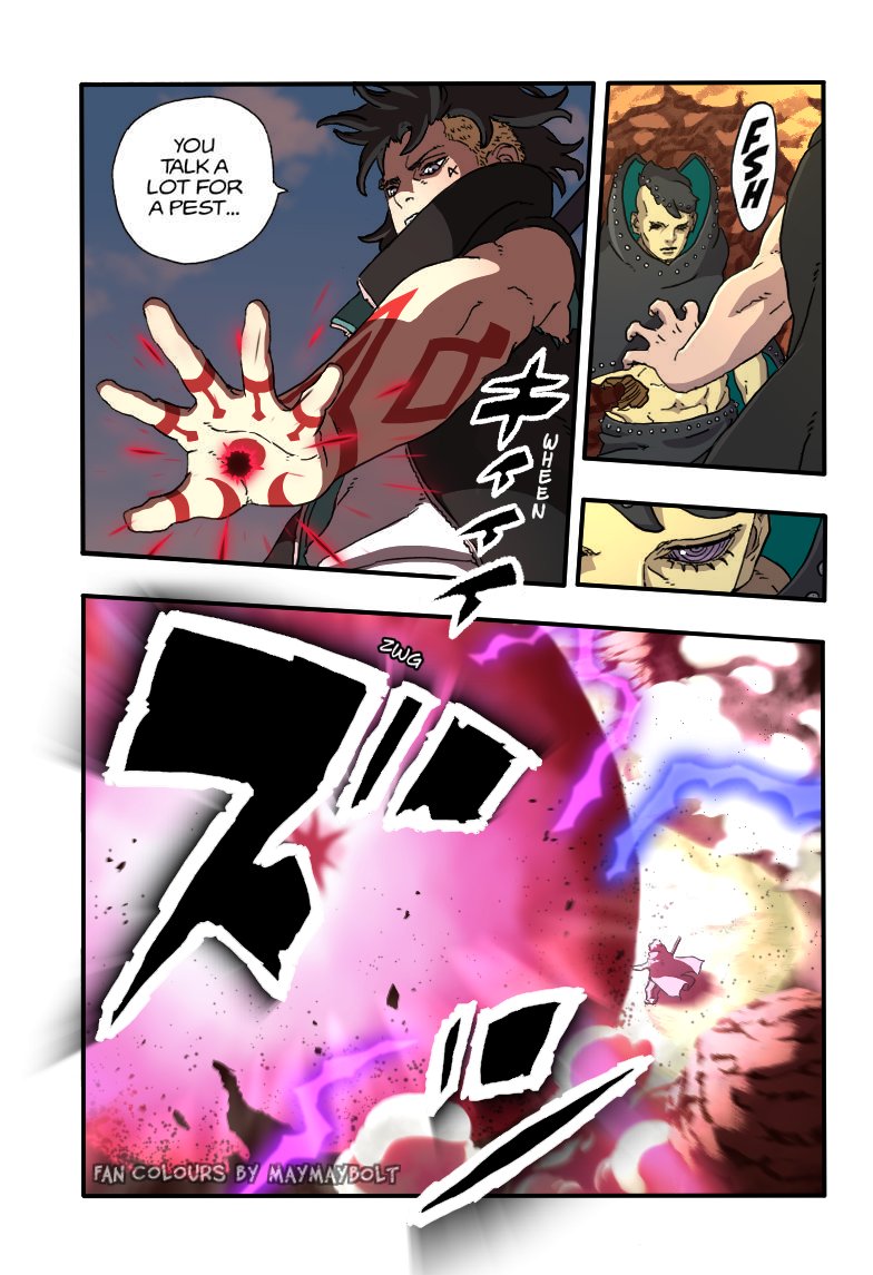 maymaybolt's tweet image. 🎨12-13/26  
Oh, Kawaki😭😂
#BorutoTwoBlueVortexCh24 #kawaki #jura