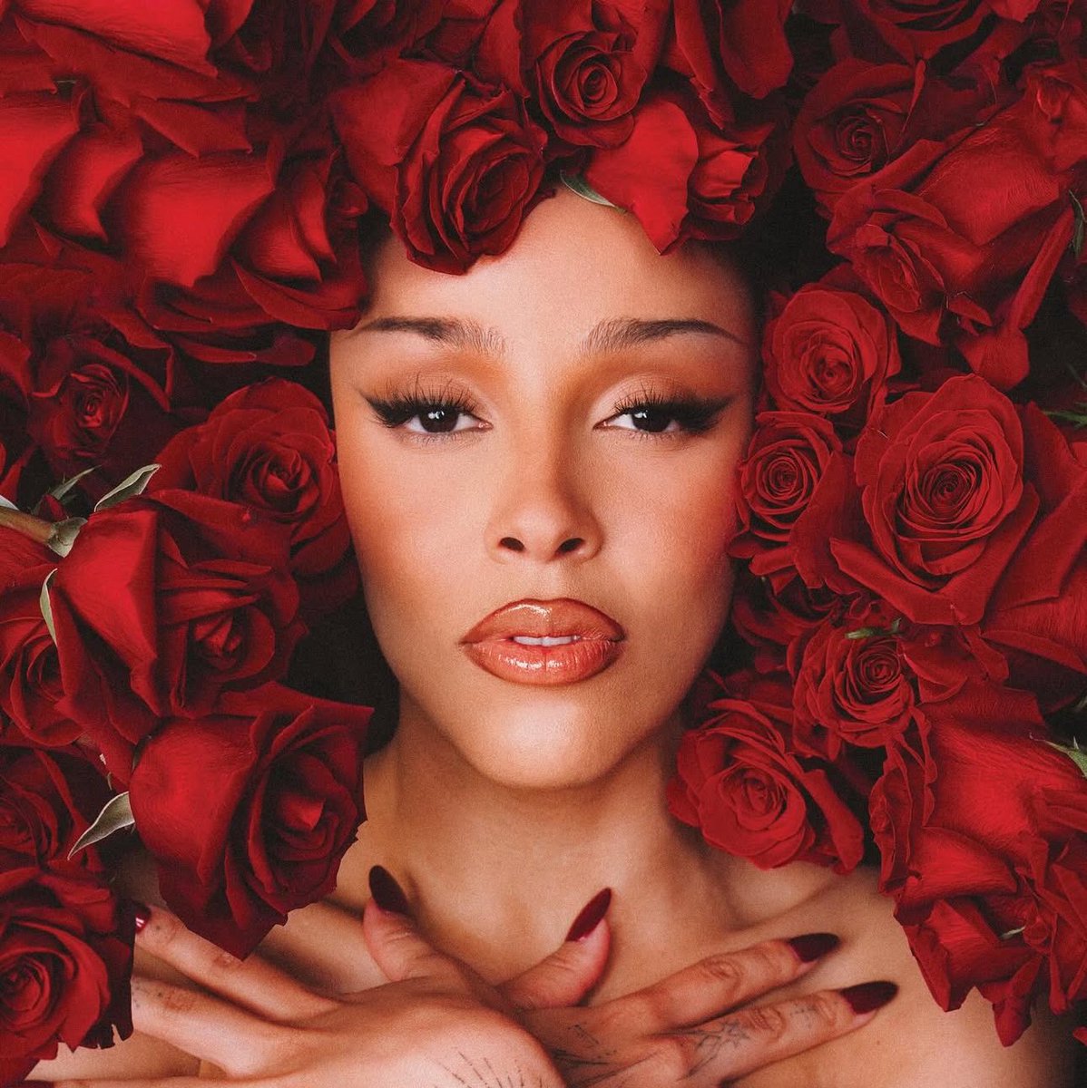 Doja Cat unveils cover art for new album, ‘Vie.’

Out September 26th.