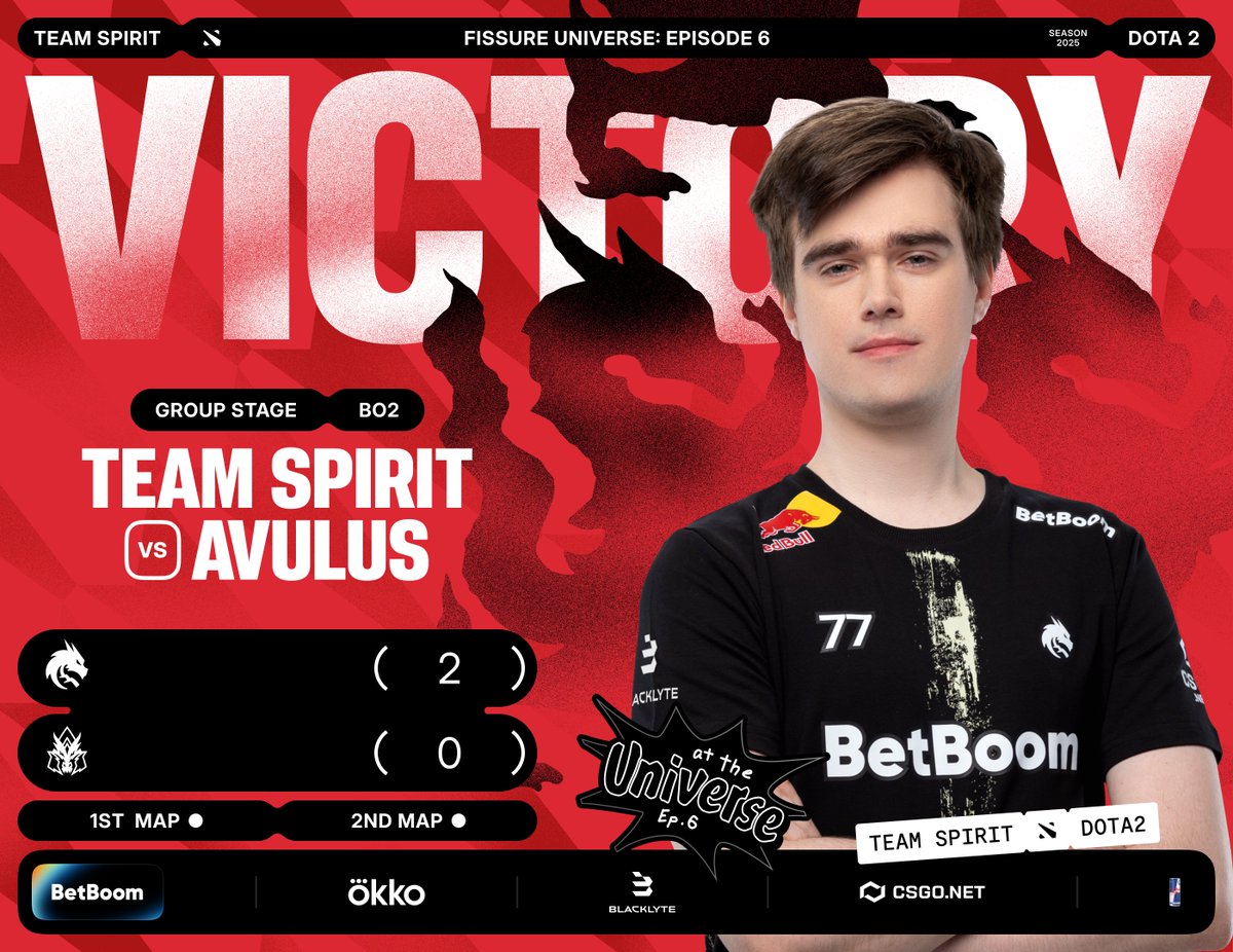 Team Spirit Dota 2 tweet media