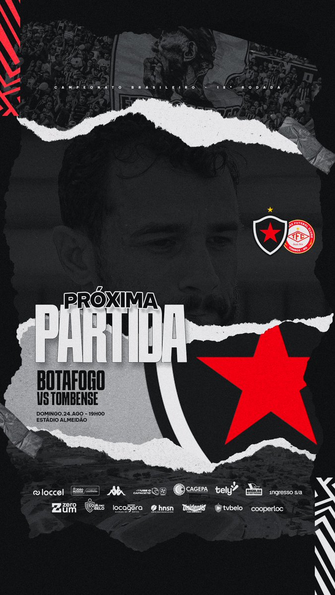 O próximo jogo do Belo é em CASA! 🏠🔥

Pela 18ª rodada da Série C, o Maior da Paraíba enfrenta o Tombense, às 19h, domingo (24), no Almeidão. 

Vamos juntos! 💪

#BeloSAF #OrgulhoDeSerParaíba