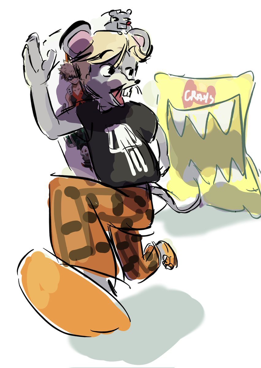 Bruh i silly doodle bc i couldn't do anything better at that time, hope to do better next artfight
The character is Rat_Humann by Rat_Human on artfight!!!
artfight.net/~Rat_Human

#artfight2025 #artfight