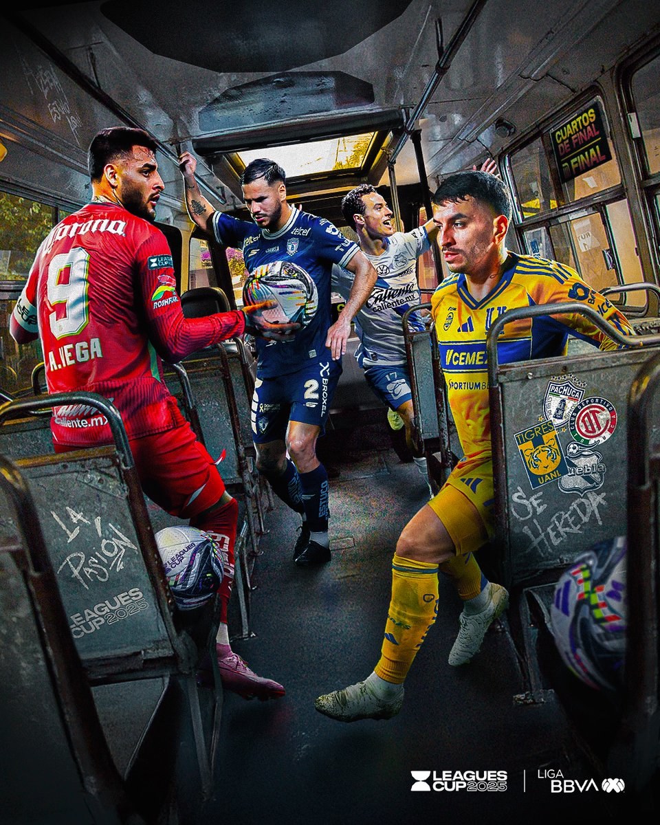 ¡𝑺ú𝒃𝒂𝒍𝒆, 𝒔ú𝒃𝒂𝒍𝒆 𝒒𝒖𝒆 𝒉𝒂𝒚 𝒍𝒖𝒈𝒂𝒓𝒆𝒔! 🗣️📣🚌

Este viaje está a punto de comenzar rumbo a los Cuartos de Final de la <a href="/LeaguesCup/">Leagues Cup</a>, con destino a las Semifinales. 👊 ¡VAMOS #PorLaLeaguesCup! 🏆

#LaPasiónSeHereda