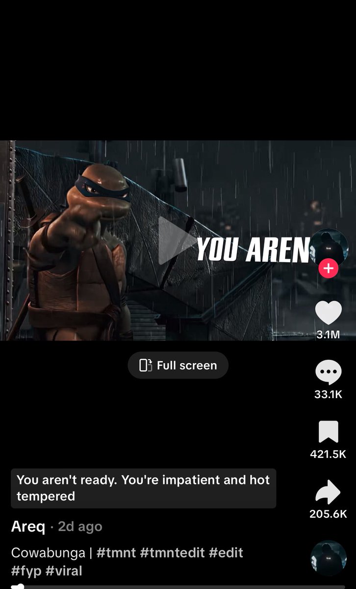 MemeRetire's tweet photo. The same editor that made $creed (went to 1.2m) just made #cowabunga which has 17m views in 2 days
This guy is a legendary editor and knows how to go viral - his $creed edit was silenced and he snapped back with #cowabunga which is also top tier
#cowabunga sits on pumpfun at 17k - DYOR, but I like it
CEKJn4sbspRWJrUvJmMgJdg1D9m1SASWV6qXaKJMpump
$yzy $mb $juju $troll $alon $tom $pump $nub $kori $minira $messa $holic #darkani $licks $ewon $dih $grg $fruits #perfect $uranus $ani $fuuu $halo $horny $ufd $mlg $dale