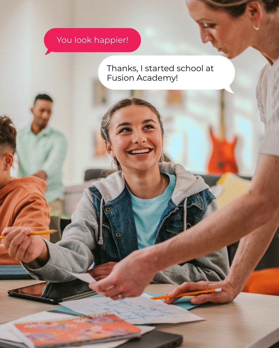 Smiling? Must be they started school at Fusion Academy ☺️ Find your nearest campus at the link in our bio!

#fusionacademy #learndifferently #education #backtoschool