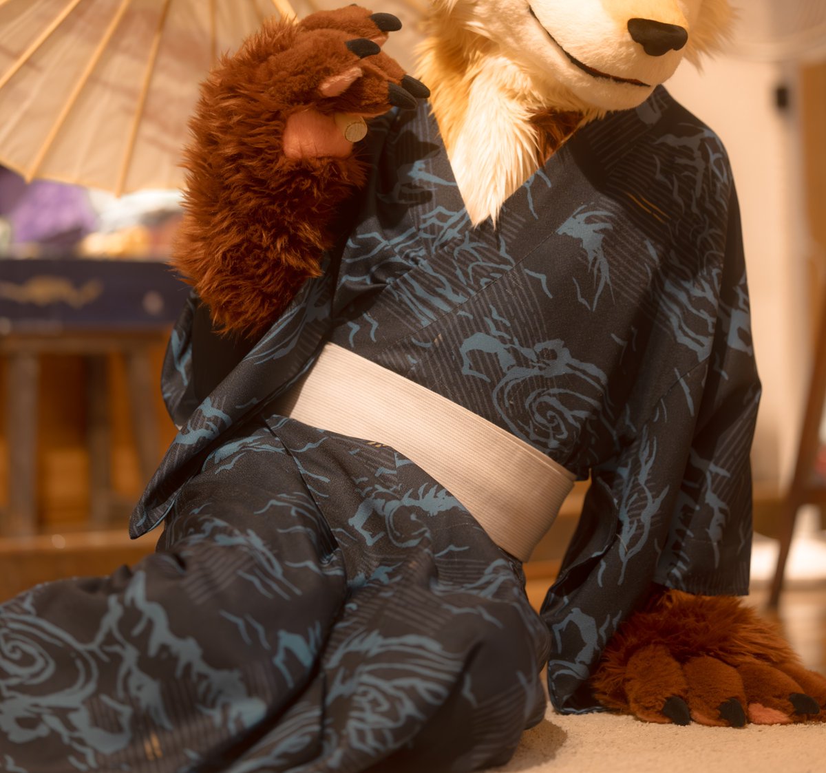 #見せない美学  (?
📷：<a href="/BrutusChu/">布魯托🔜2025 Infurnity</a>
#FursuitEveryday
