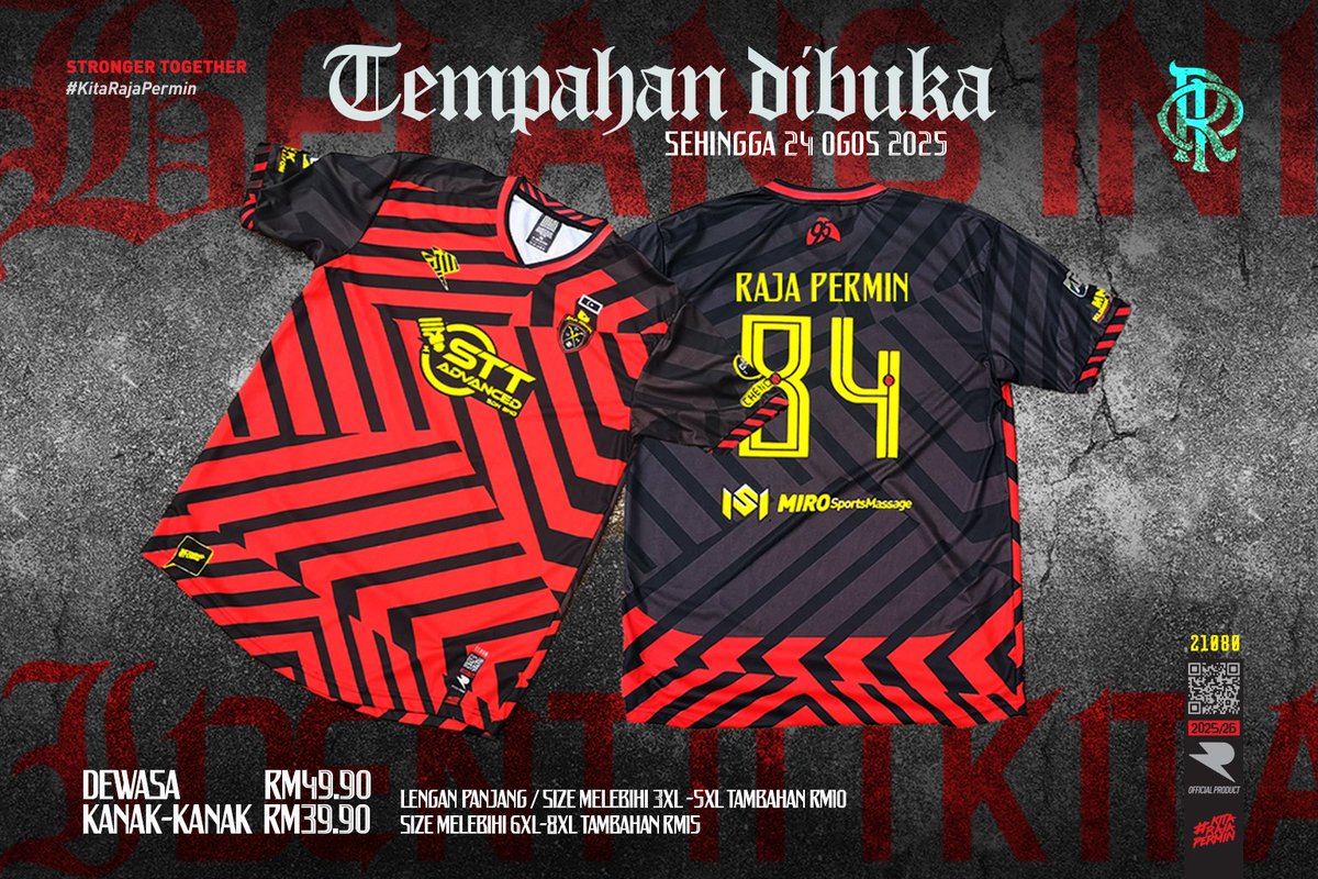 RajaPerminFC's tweet photo. BELANG INI
IDENTITI KITA
Dari sebuah idea yang lahir sebelum gelombang Covid melanda, kami simpan rapi ilham ini – menunggu saat terbaik untuk dilahirkan. Hari ini, ia akhirnya menjadi realiti. https://t.co/Dj7CWzprij