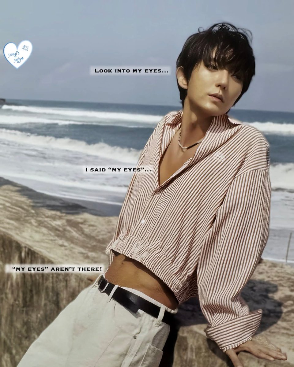Starting a new Wallpaper Wednesday series called "Look into my Eyes"...
  
#LeeJoonGi is famous for his phoenix eyes. 😍 But once in a while, he distracts us by drawing attention to his, um, other assets.  🙈🤭

1b - The  famous crop top from #OneFineDayInBali PB 2024 🔥